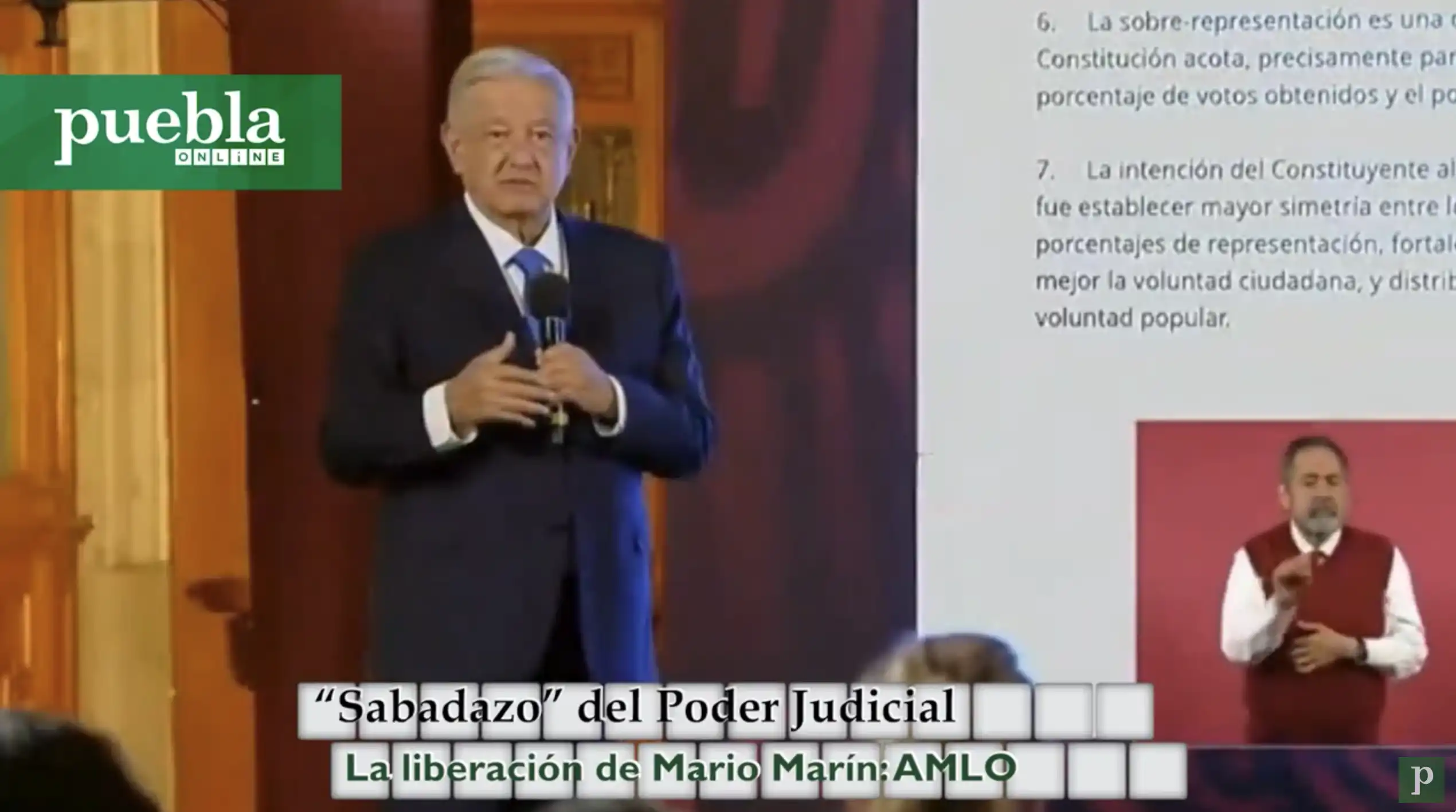 “Sabadazo” del Poder Judicial, la liberación de Mario Marín: AMLO